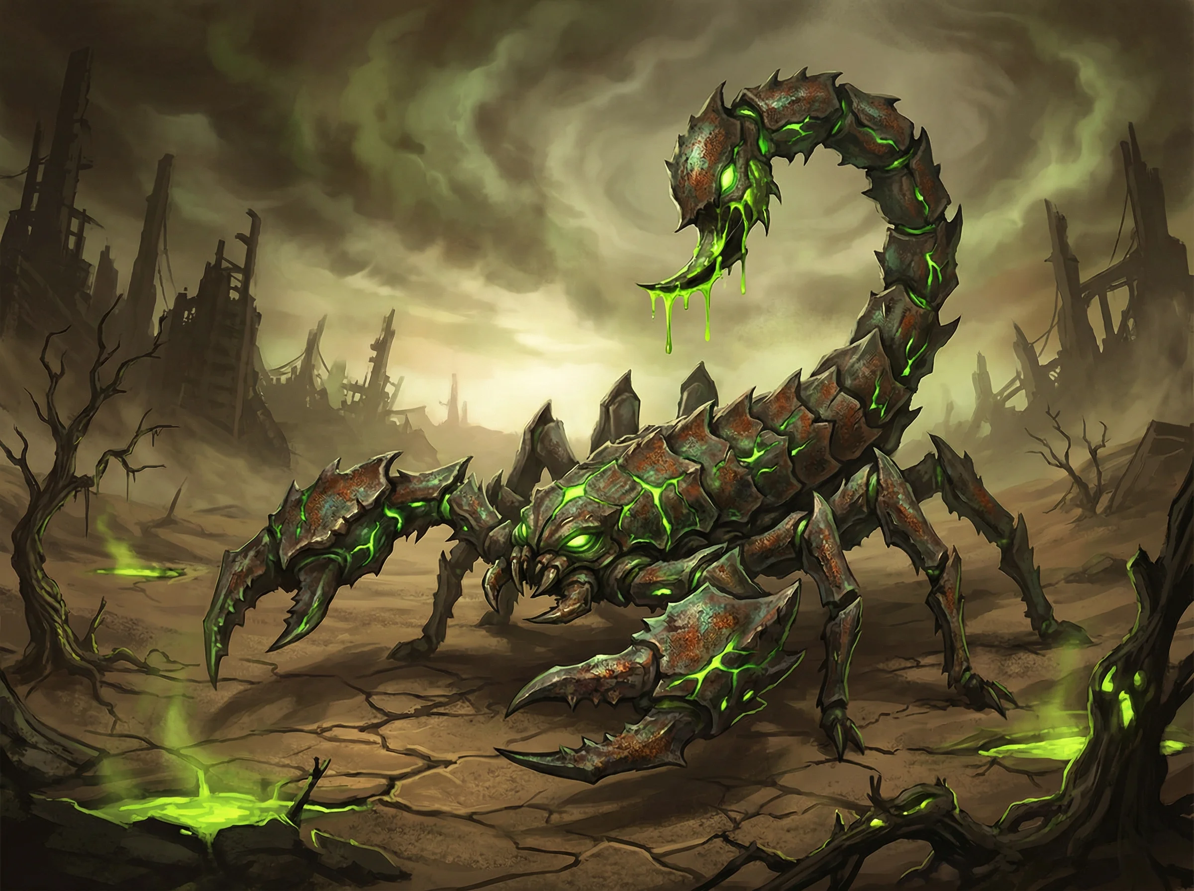 巨型辐射蝎 - pg平台 区域常见变异生物威胁